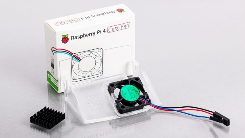 Megérkezett a hivatalos Raspberry Pi 4-házhoz való ventilátor